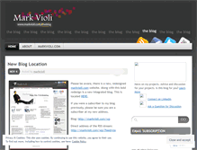 Tablet Screenshot of markvioli.wordpress.com