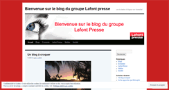 Desktop Screenshot of lafontpresse.wordpress.com