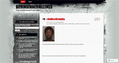 Desktop Screenshot of behindinnermelines.wordpress.com