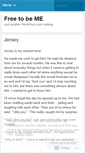 Mobile Screenshot of free2besweetness.wordpress.com