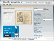 Tablet Screenshot of etpcliteuniversal.wordpress.com