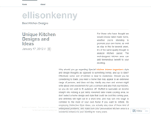 Tablet Screenshot of ellisonkenny.wordpress.com