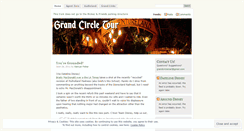 Desktop Screenshot of grandcircletour.wordpress.com