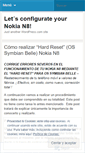 Mobile Screenshot of n8nokiahelp.wordpress.com