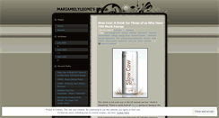 Desktop Screenshot of mariamelyleoni.wordpress.com