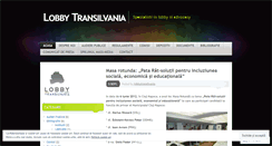 Desktop Screenshot of lobbytransilvania.wordpress.com