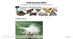 Desktop Screenshot of moths.wordpress.com