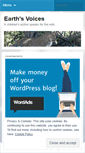 Mobile Screenshot of earthsvoices.wordpress.com