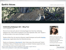 Tablet Screenshot of earthsvoices.wordpress.com