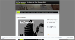 Desktop Screenshot of elperseguido.wordpress.com