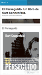 Mobile Screenshot of elperseguido.wordpress.com
