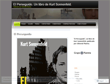 Tablet Screenshot of elperseguido.wordpress.com