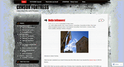 Desktop Screenshot of censorfortress.wordpress.com