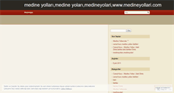 Desktop Screenshot of medineyollari.wordpress.com