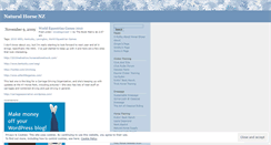 Desktop Screenshot of naturalhorsenz.wordpress.com