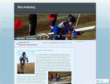 Tablet Screenshot of minaanderberg.wordpress.com