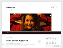 Tablet Screenshot of nuskelure.wordpress.com