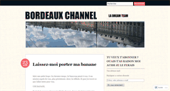 Desktop Screenshot of bordeauxchannel.wordpress.com