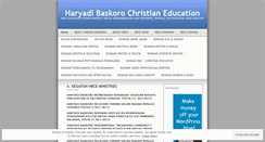 Desktop Screenshot of hbce.wordpress.com