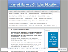 Tablet Screenshot of hbce.wordpress.com