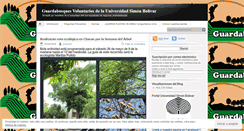 Desktop Screenshot of guardabosqueusb.wordpress.com