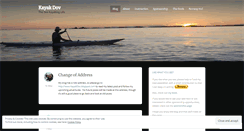 Desktop Screenshot of kayakdov.wordpress.com