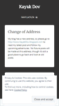 Mobile Screenshot of kayakdov.wordpress.com