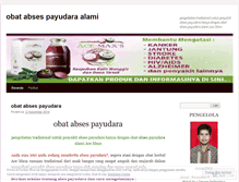 Tablet Screenshot of obatabsespayudaraalamio.wordpress.com