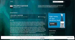 Desktop Screenshot of felipecartier.wordpress.com