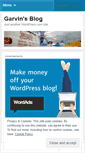 Mobile Screenshot of garvins.wordpress.com