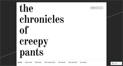 Desktop Screenshot of creepypants.wordpress.com