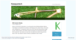 Desktop Screenshot of kawayantech.wordpress.com