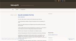 Desktop Screenshot of itakuajefd.wordpress.com