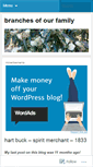 Mobile Screenshot of branchesofourfamily.wordpress.com