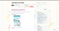 Desktop Screenshot of chicklitchick.wordpress.com