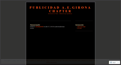 Desktop Screenshot of patrocinadoresae.wordpress.com