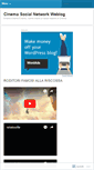 Mobile Screenshot of cinema1.wordpress.com