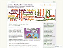 Tablet Screenshot of ancira.wordpress.com