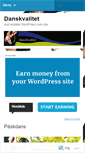 Mobile Screenshot of danskvalitet.wordpress.com