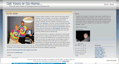 Desktop Screenshot of getyoursorgohome.wordpress.com