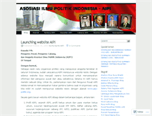 Tablet Screenshot of aipi.wordpress.com