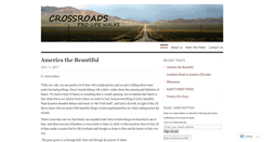 Desktop Screenshot of crossroadsprolife.wordpress.com