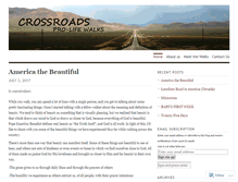 Tablet Screenshot of crossroadsprolife.wordpress.com