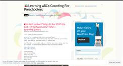 Desktop Screenshot of learningabcscounting.wordpress.com