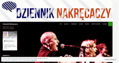 Desktop Screenshot of dzienniknakrecaczy.wordpress.com