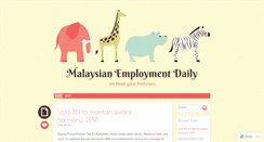 Desktop Screenshot of cuttingunemployment.wordpress.com