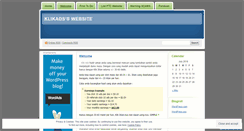 Desktop Screenshot of klikads.wordpress.com