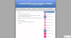 Desktop Screenshot of clubpengluncheats.wordpress.com