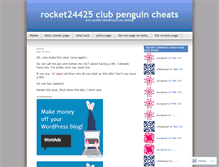 Tablet Screenshot of clubpengluncheats.wordpress.com