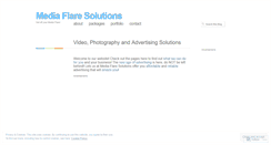 Desktop Screenshot of mediaflaresolutions.wordpress.com